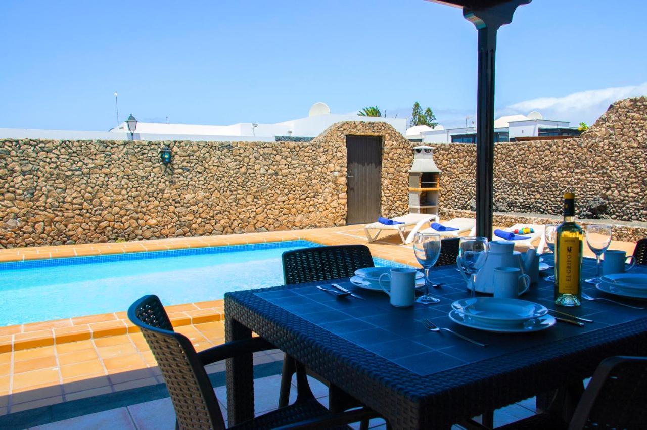 Villa Calamares With Heated Pool And Air Conditioning Playa Blanca  Zewnętrze zdjęcie